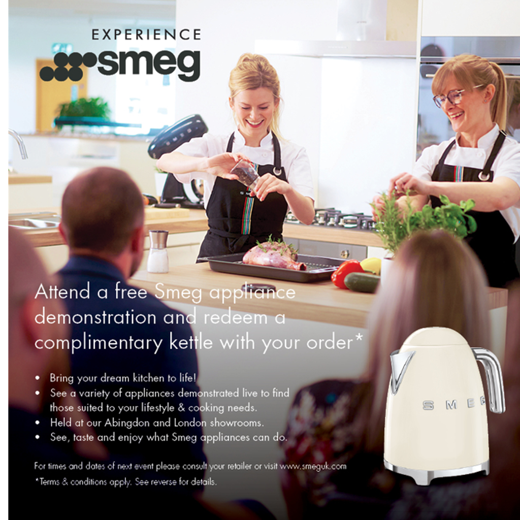 experience smeg cookery demonstration