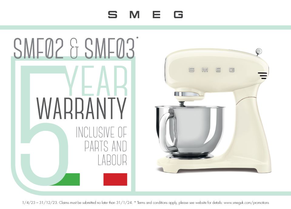 Stand Mixer Food Mixer Electric Smeg UK