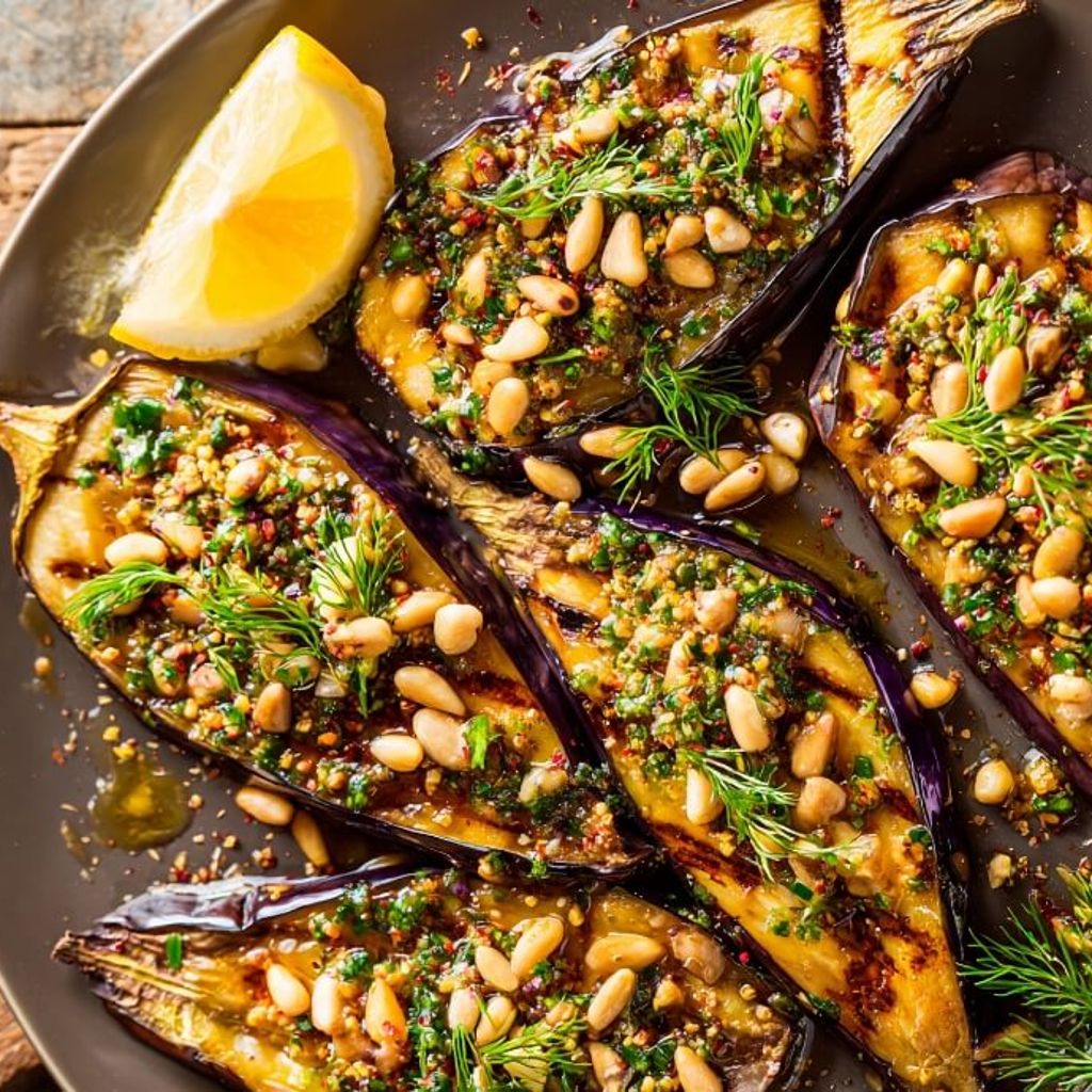 Miso & Balsamic Aubergine