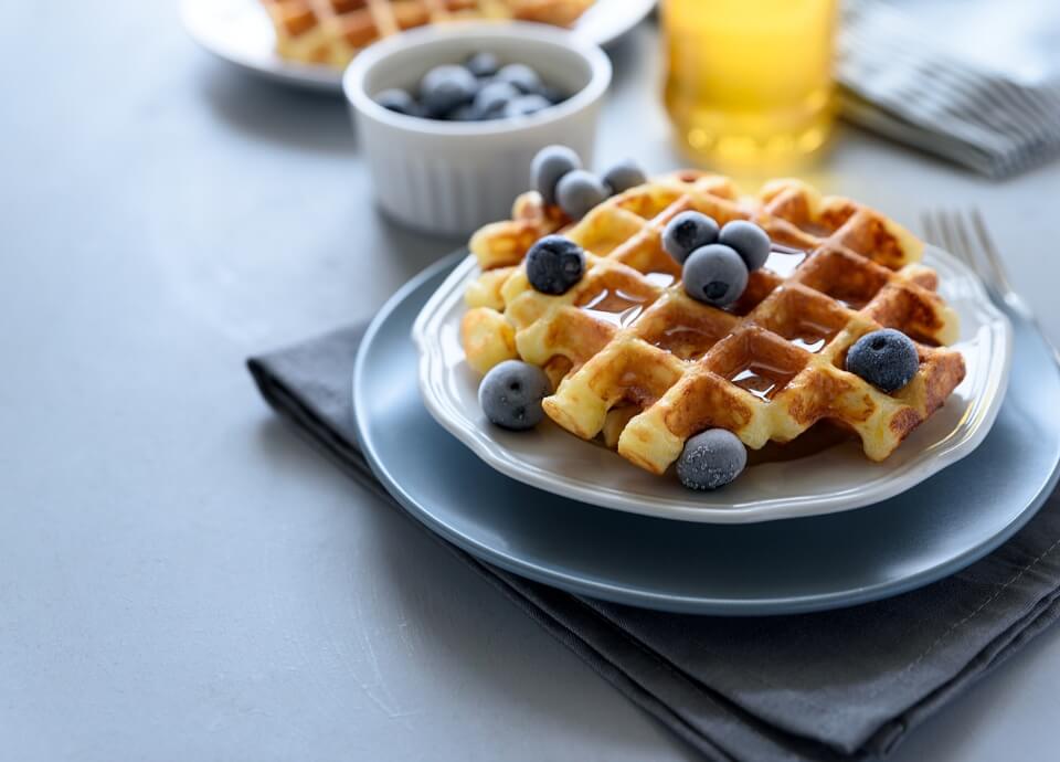 Blueberry Waffles