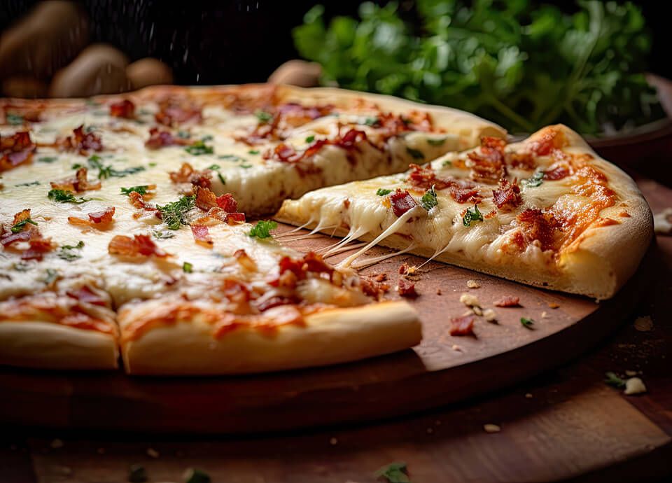 Carbonara Pizza recipe