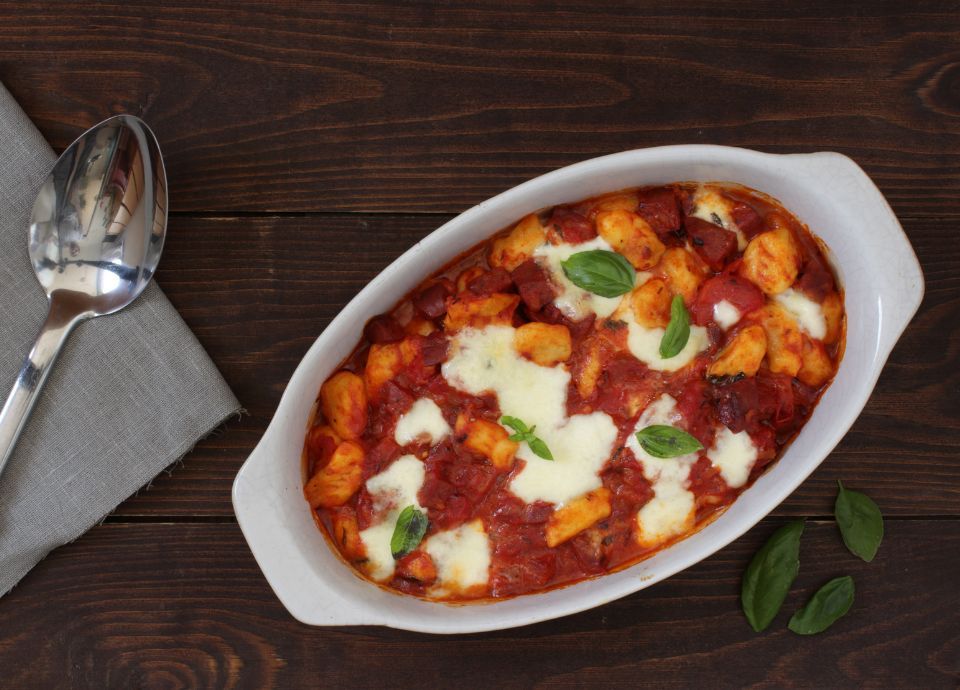 Chorizo & Mozzarella Gnocchi