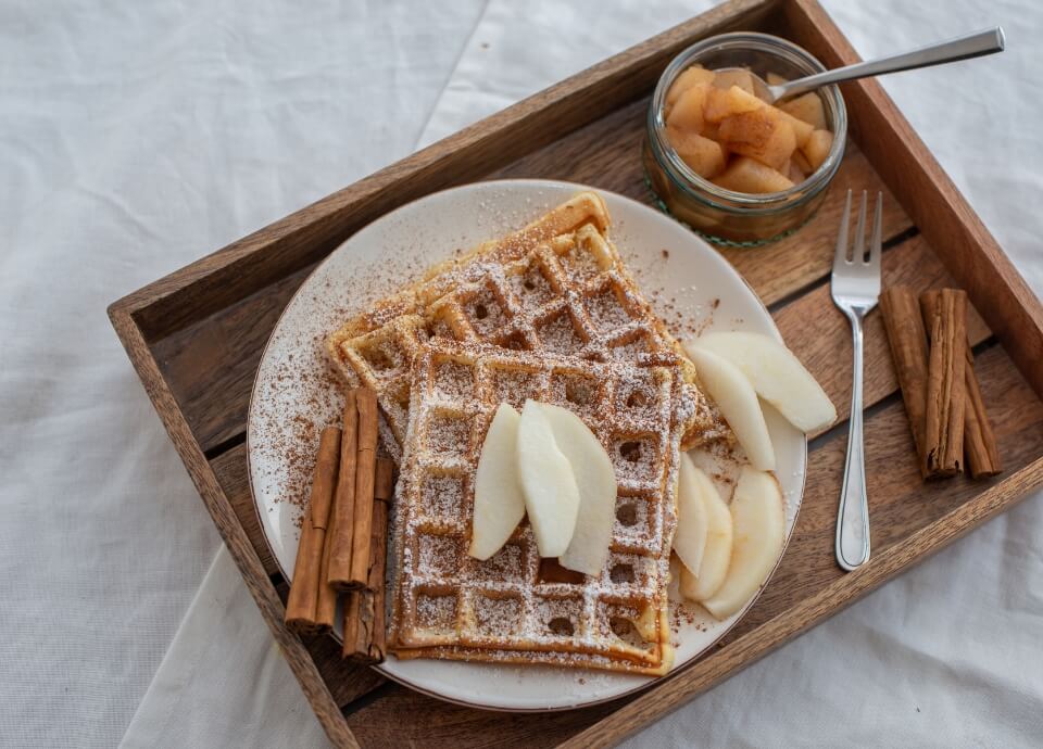 Cinnamon Swirl Waffles