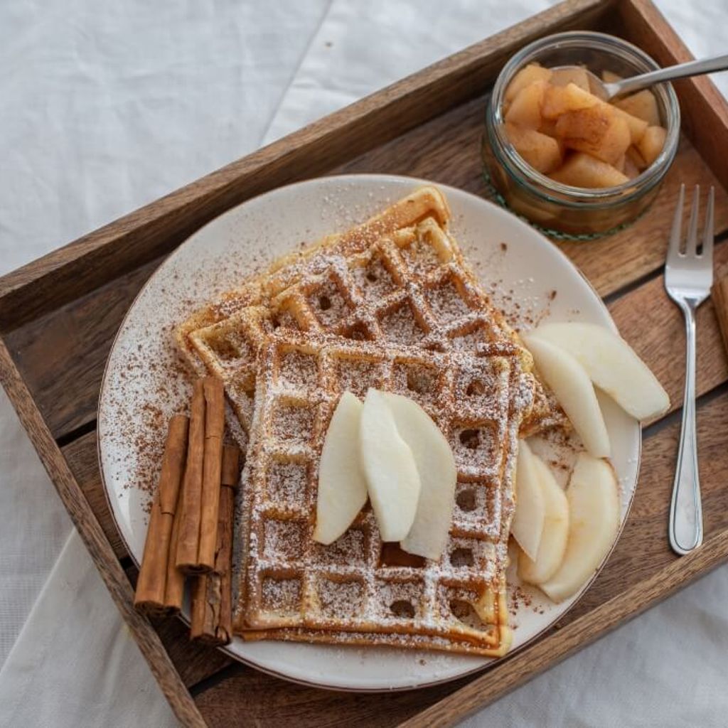 Cinnamon Swirl Waffles