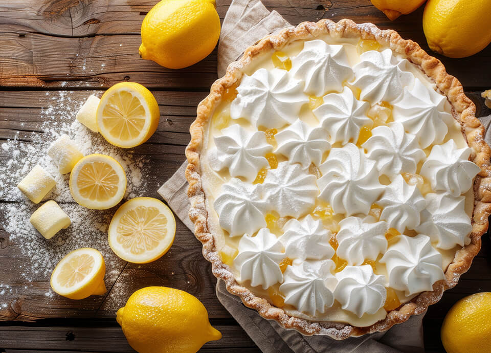 Citrus Meringue Tart