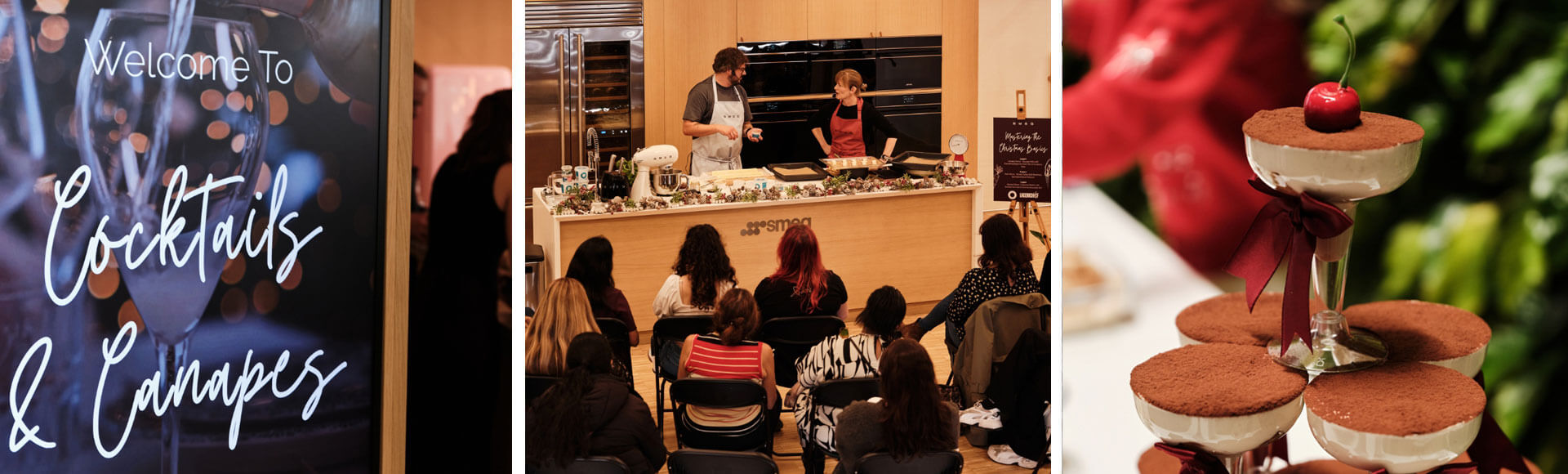 An image taken at cocktail and Canape Event at the London Flagship Store.