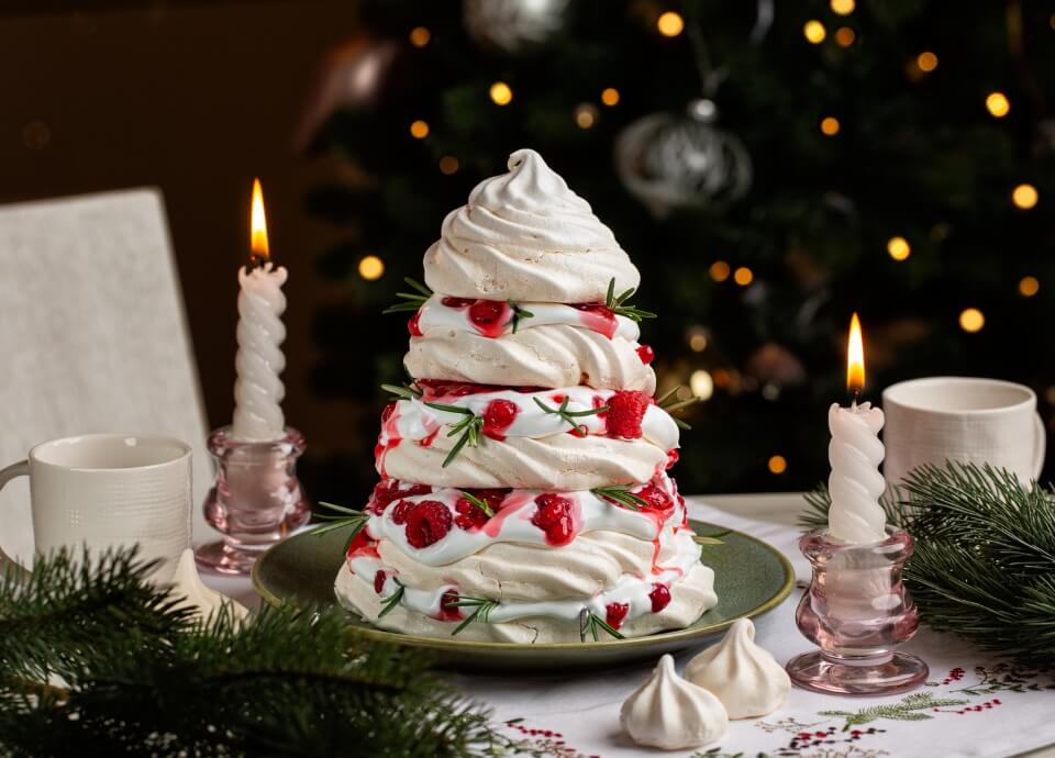 Pavlova Christmas Tree