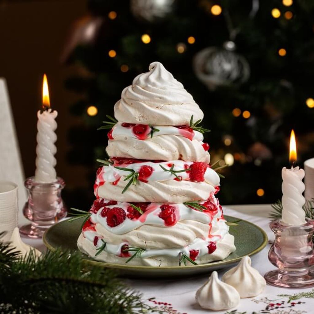 Pavlova Christmas Tree