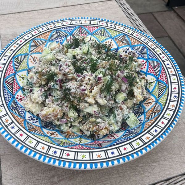 Smashed Potato Salad