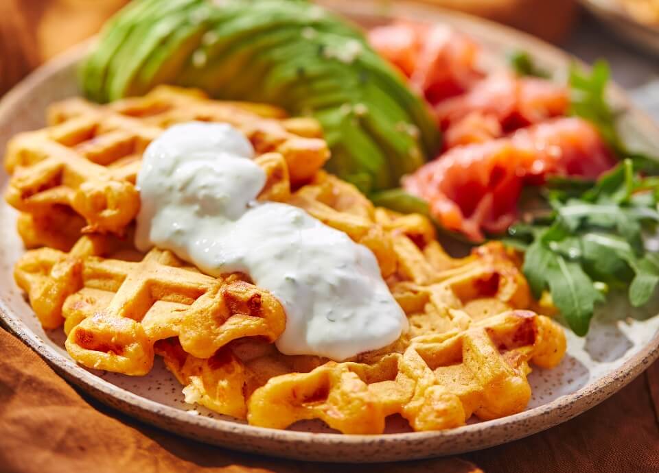 Sweet Potato Waffles