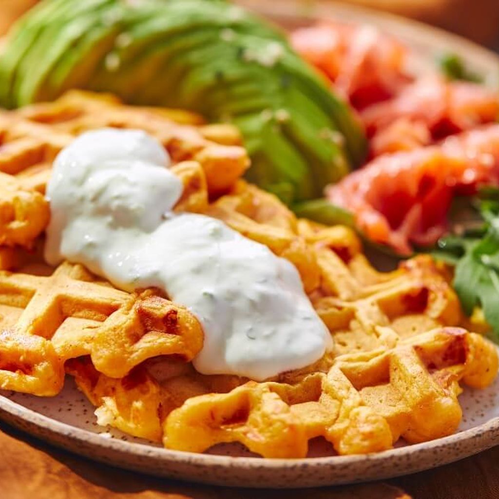Sweet Potato Waffles