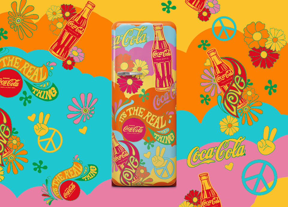Official image for Smeg x Coca-Cola collaboration