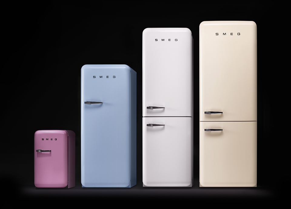 Smeg fridge shop freezer combo