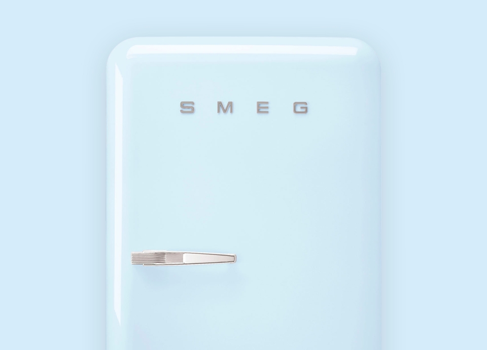 Iconic MidCentury ModernStyled Italian Refrigerators Reimagined for