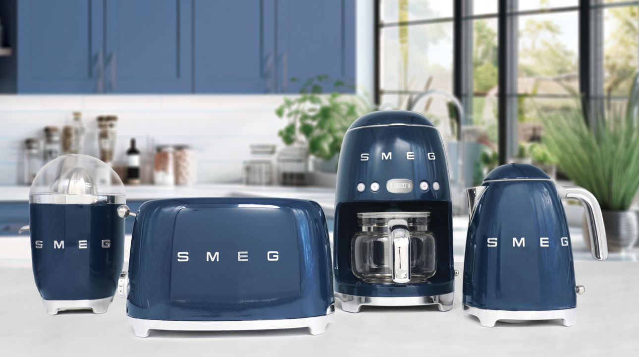 SMEG Aesthetic 50s Batidora Azul - Erresse Shop