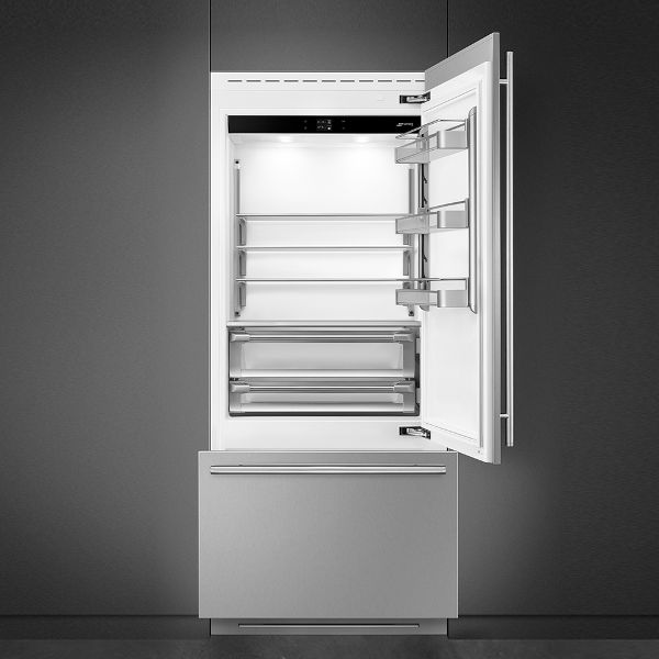 Smeg fridge freezer combo cheap
