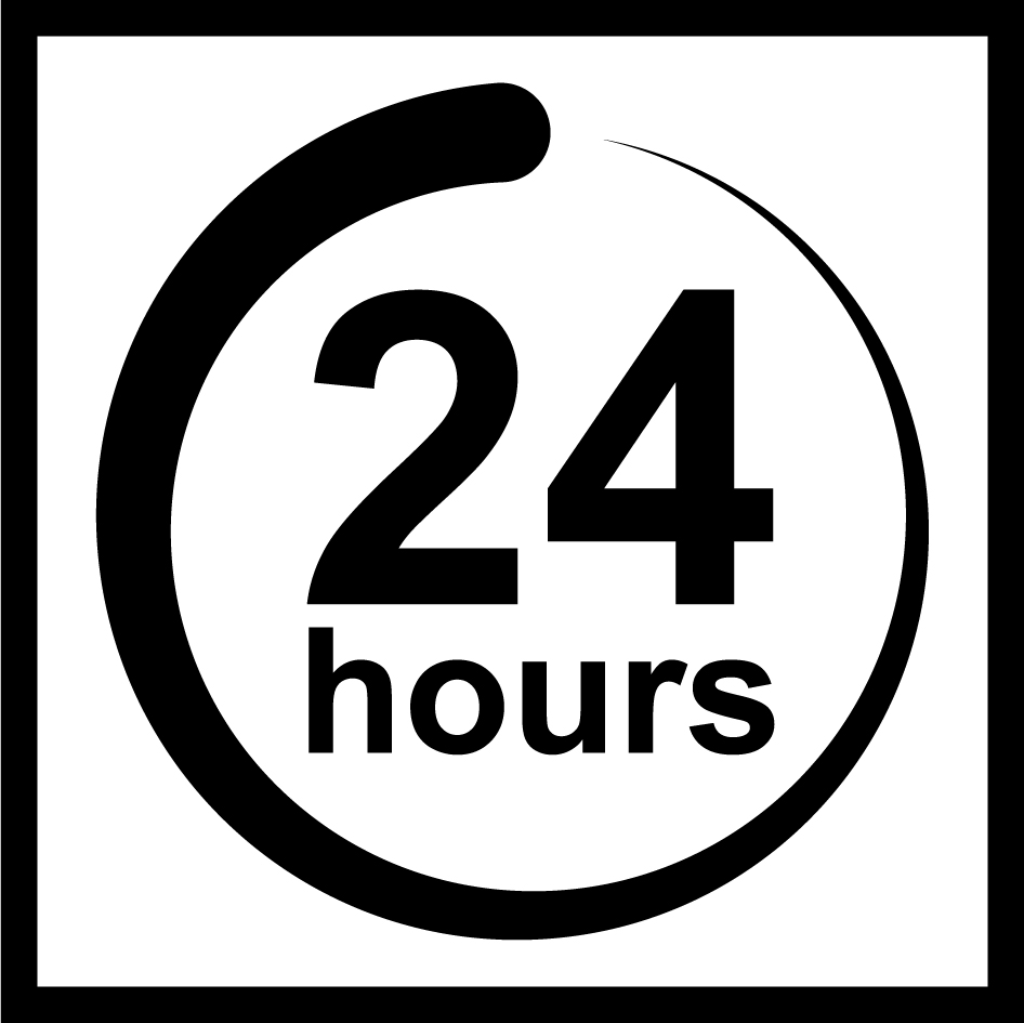 Símbolo com “24” dentro de uma seta circular, representando o modo de purificação contínua do ar.