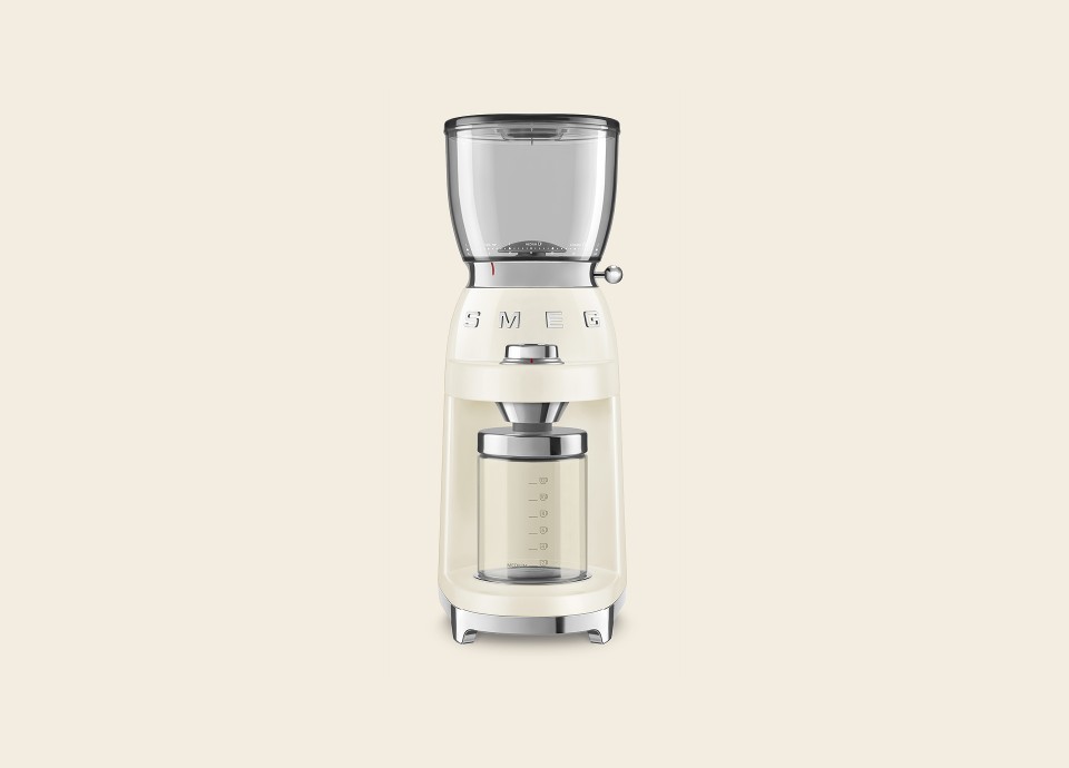 Coffee Grinder in Cream