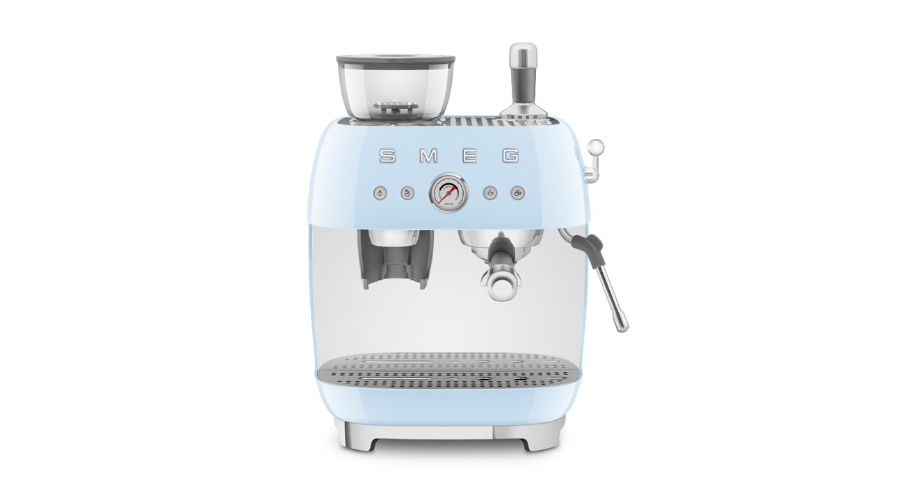 Coffee machine with integrated coffee Grinder - Smeg