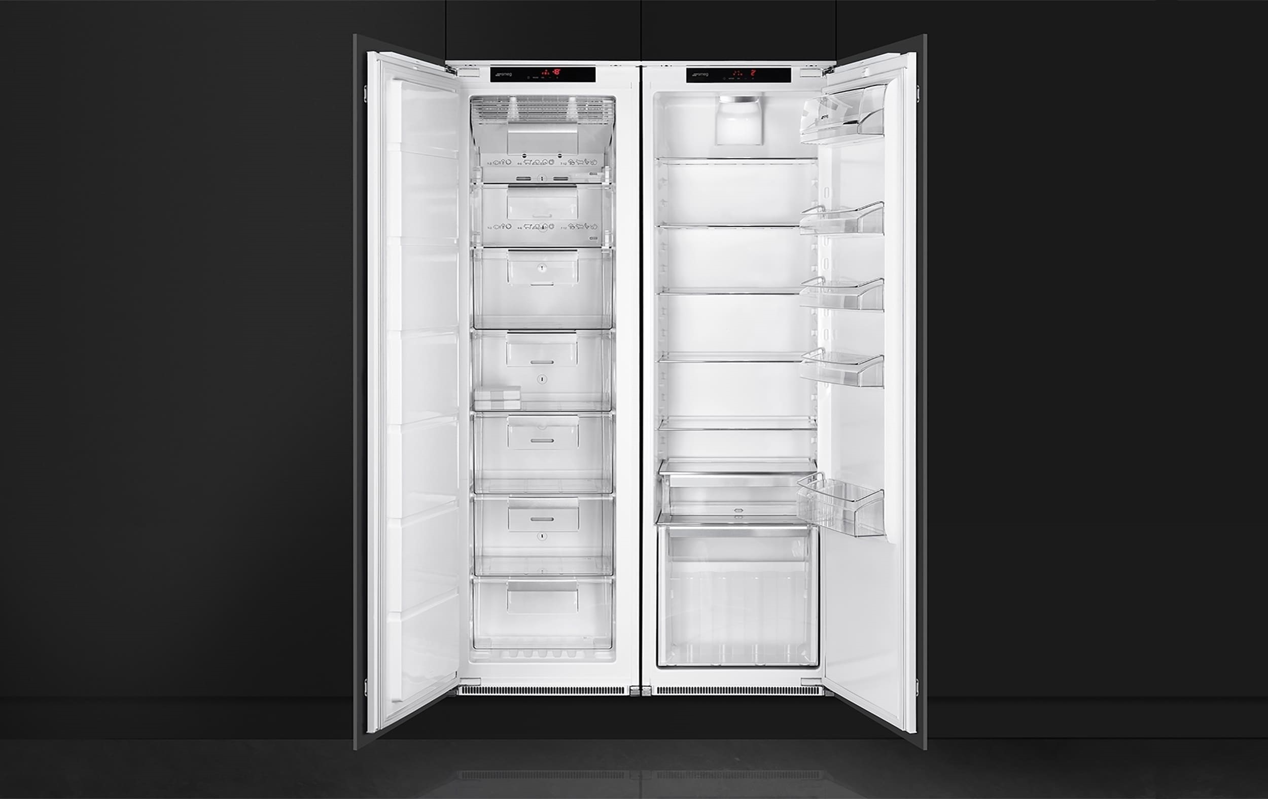520 x 340 mm Genuine SMEG frigorifero congelatore Frigorifero Scaffale di vetro con Trim 