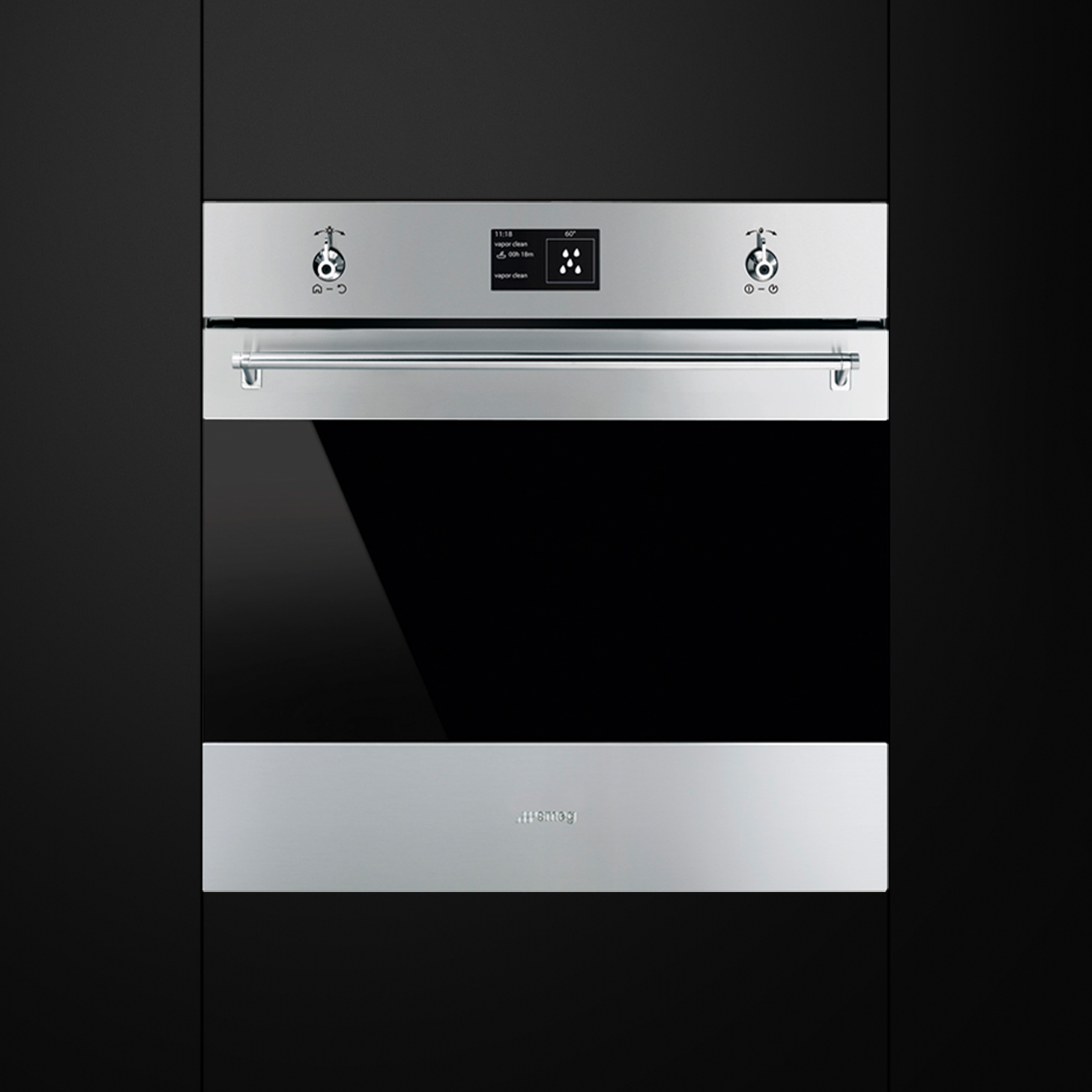 Smeg Forno da Incasso SCT105N-9 60cm Nero