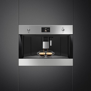 Plumbed coffee maker for outlet home