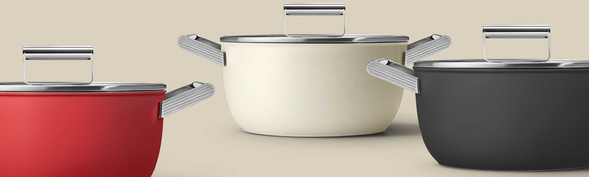 Smeg Cookware colour line