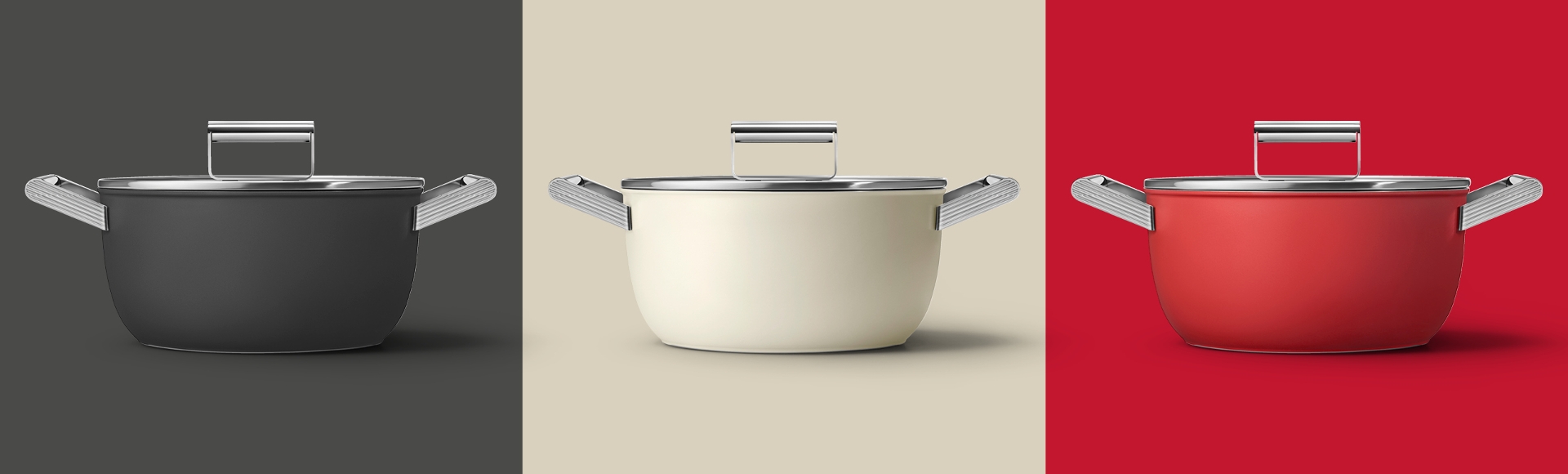 Smeg 50s Style Retro Cookware Non stick Smeg Singapore