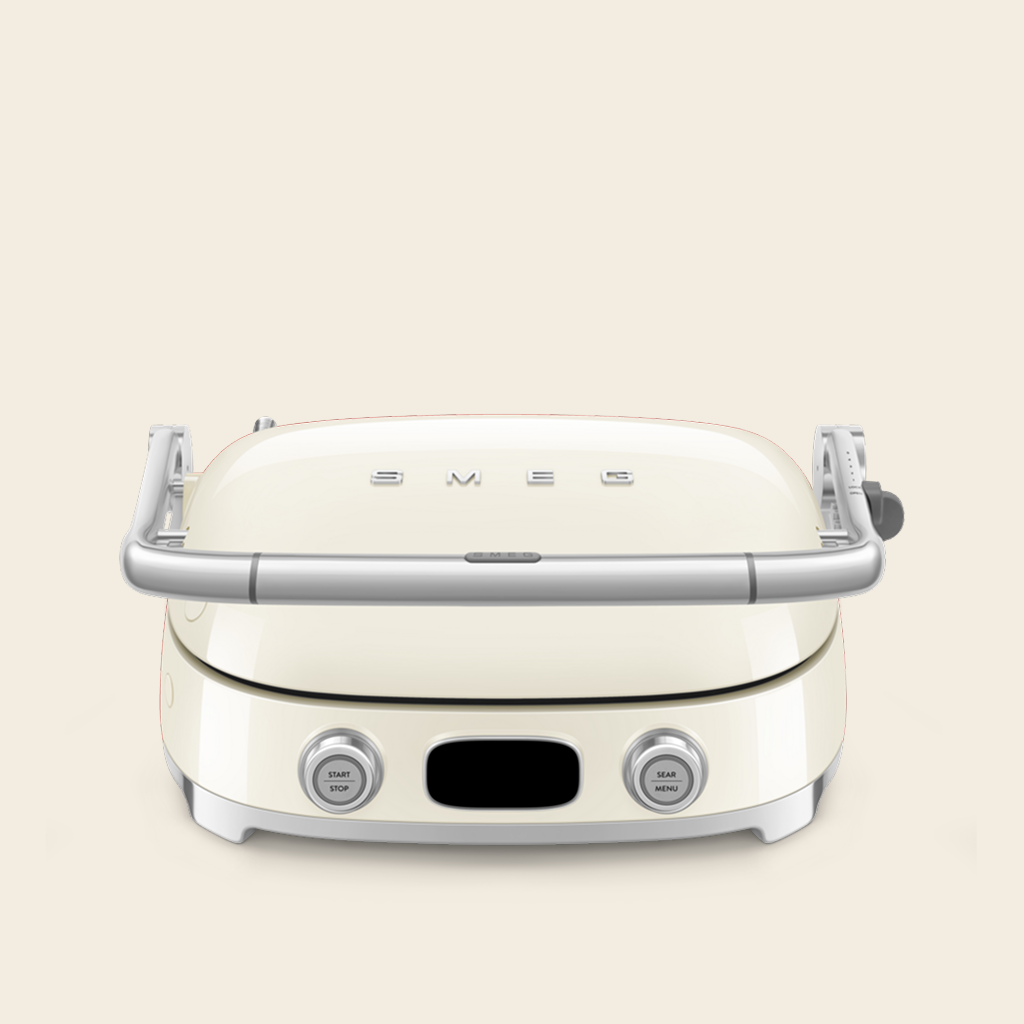 Cream Multiuse Grill with matching background