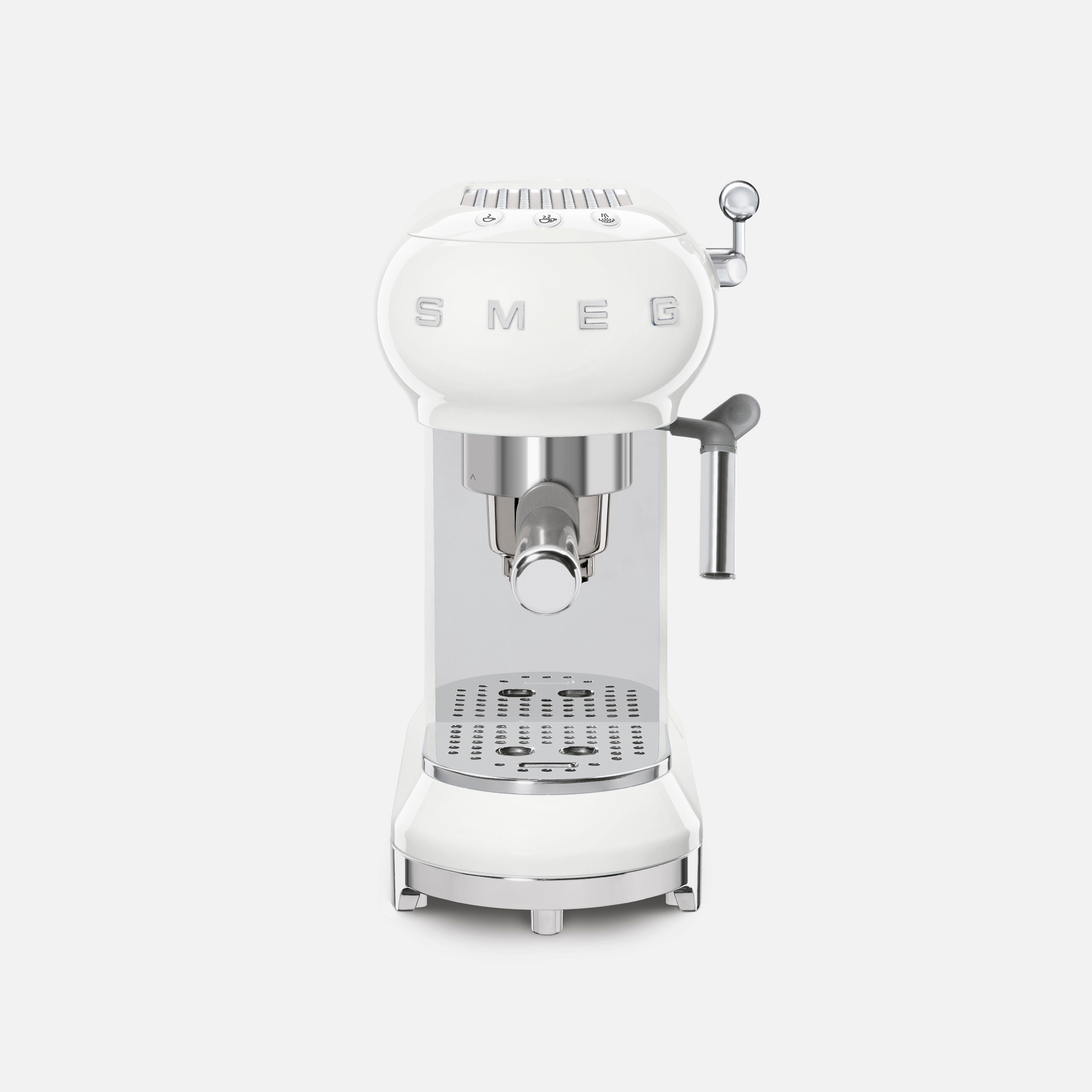 CAFETERA ESPRESSO CON MOLINILLO SMEG CREMA - Trends Home