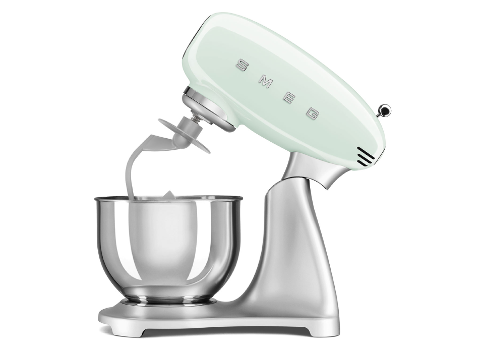Robots sur socle - Bol en acier inox Smeg