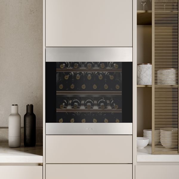 Smeg fridge shop wine rack