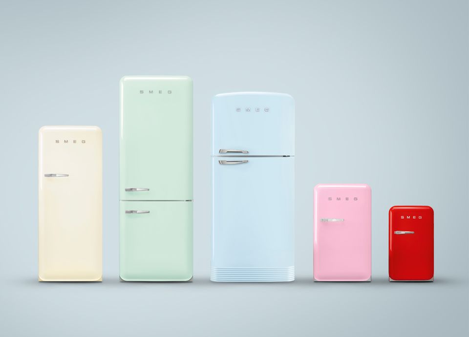 Frigoriferi colorati Smeg