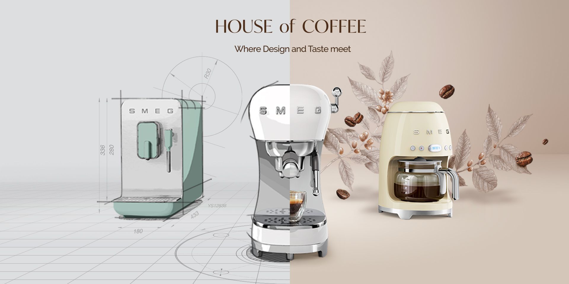 House of coffee - Smeg