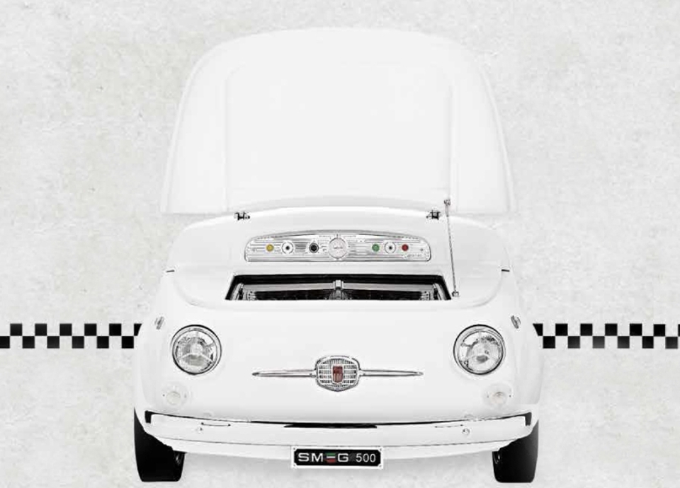 fiat 500 fridge