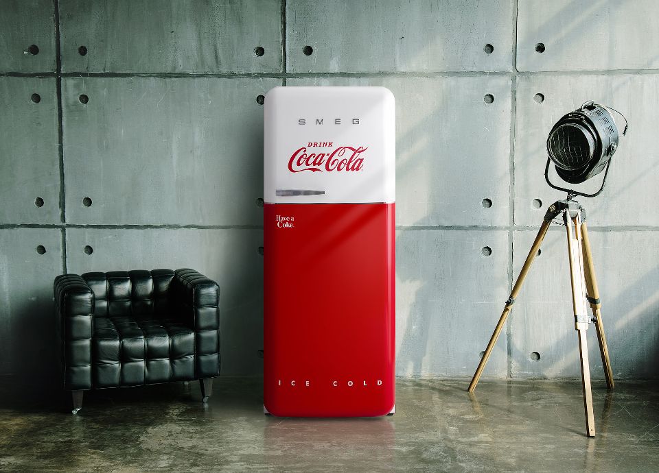 COCACOLA iconic refrigerator Smeg Australia