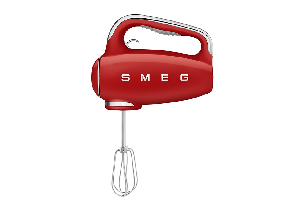 Smeg 50's Retro Style Electric Hand Mixer, HMF01PBUS, PASTEL Blue.