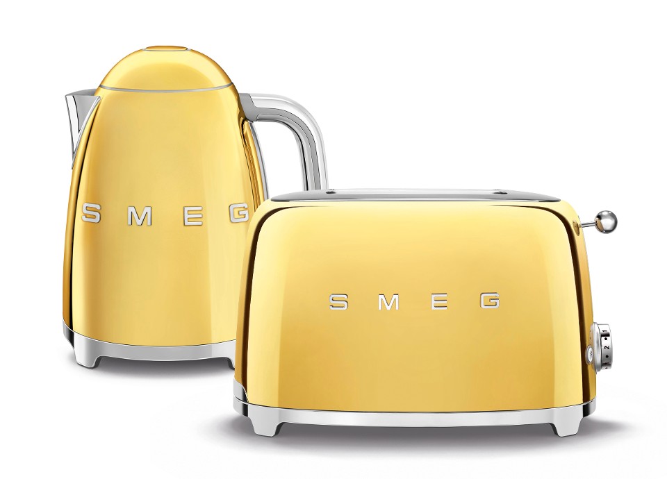 Gold toaster - Smeg