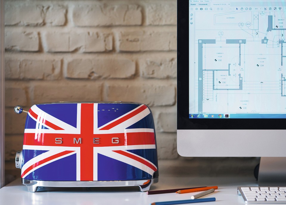 Icona versatile dallo stile british