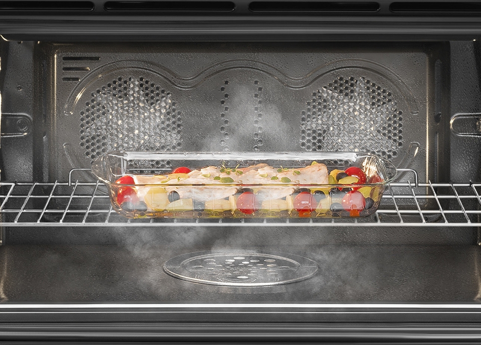 Cocinas con horno a vapor