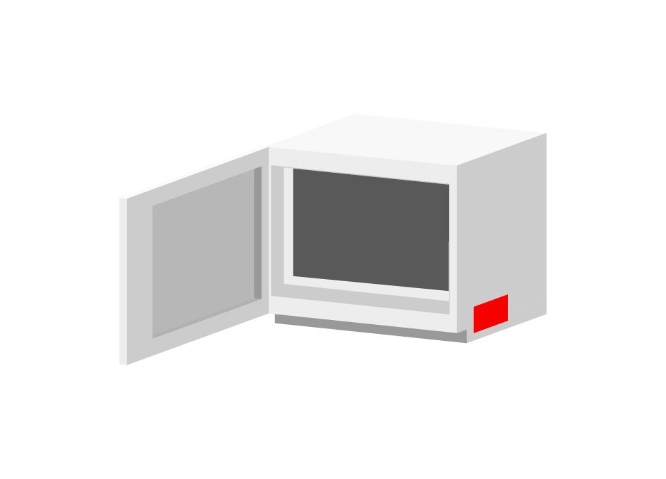 Professional Ovens ALFA 90cm and Galileo info label