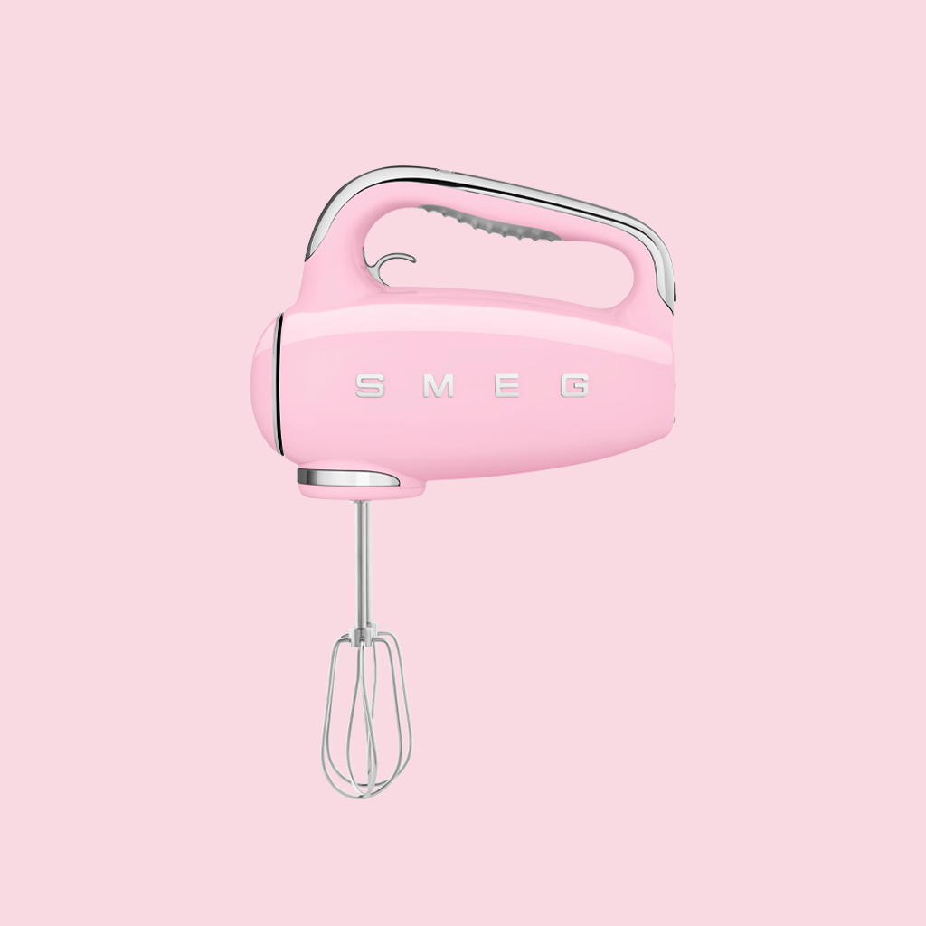 Smeg Red 50's Retro Style Electric Hand Mixer… (Red)