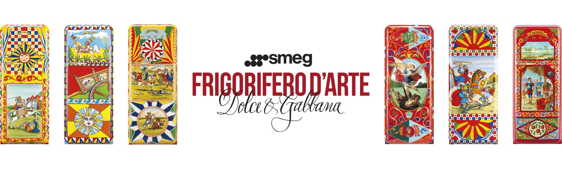 Refrigerator of Art Smeg and Dolce&Gabbana - projects - Refrigerator