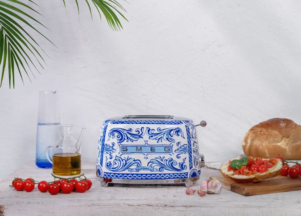 Grille-pain Blu Mediterraneo Dolce&Gabbana Smeg