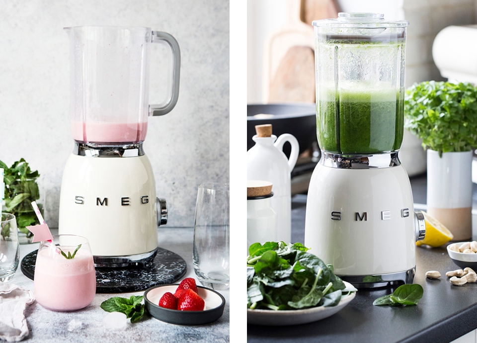 Mini Blender SMEG PBF01WHEU - Blanc - Chardenon Équipe votre maison