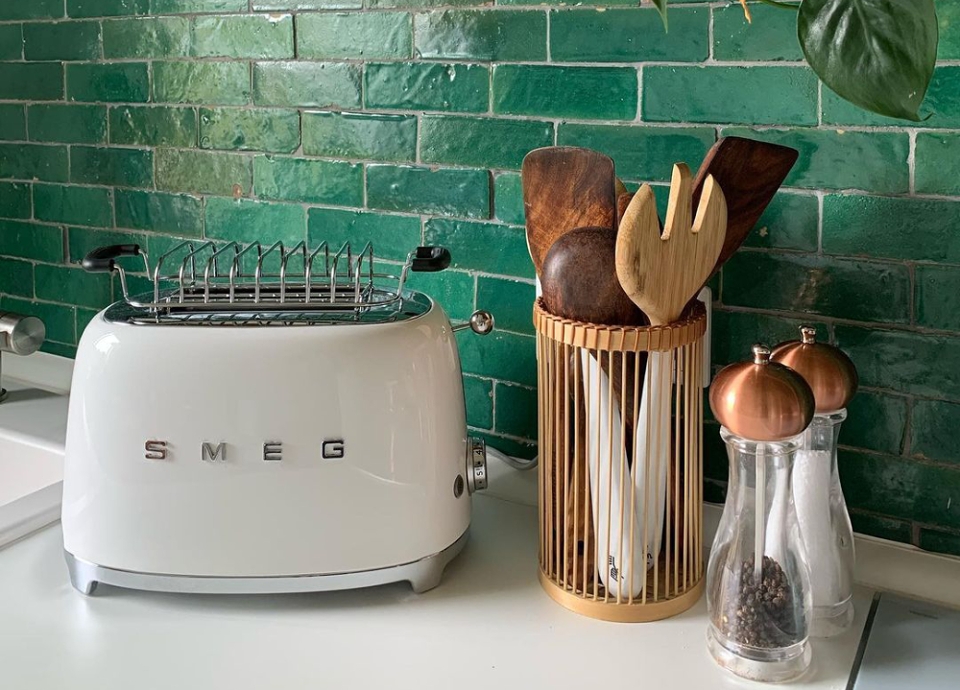 Smeg - Pince à sandwich pour grille-pain à 4 tranches TSF02