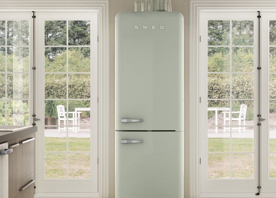 Réfrigérateur Smeg 2 portes combiné FAB38R