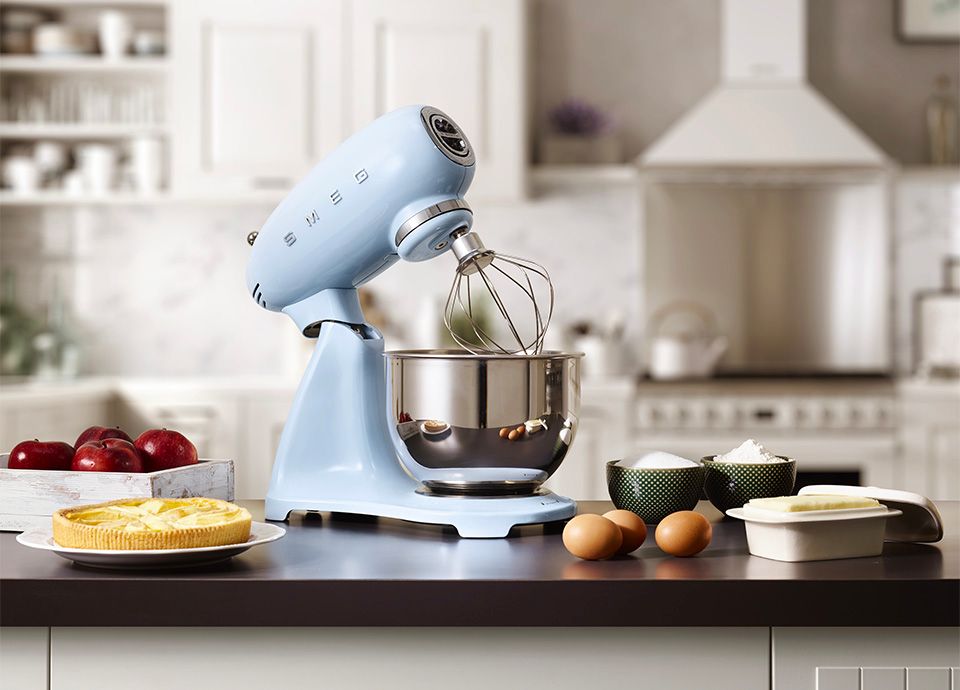 Blue cake mixer hotsell