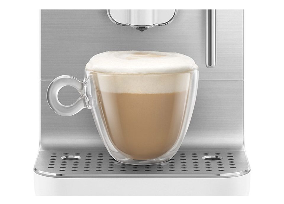 Cafetera Smeg Superautomática Blanco BCC02WHMEU-220