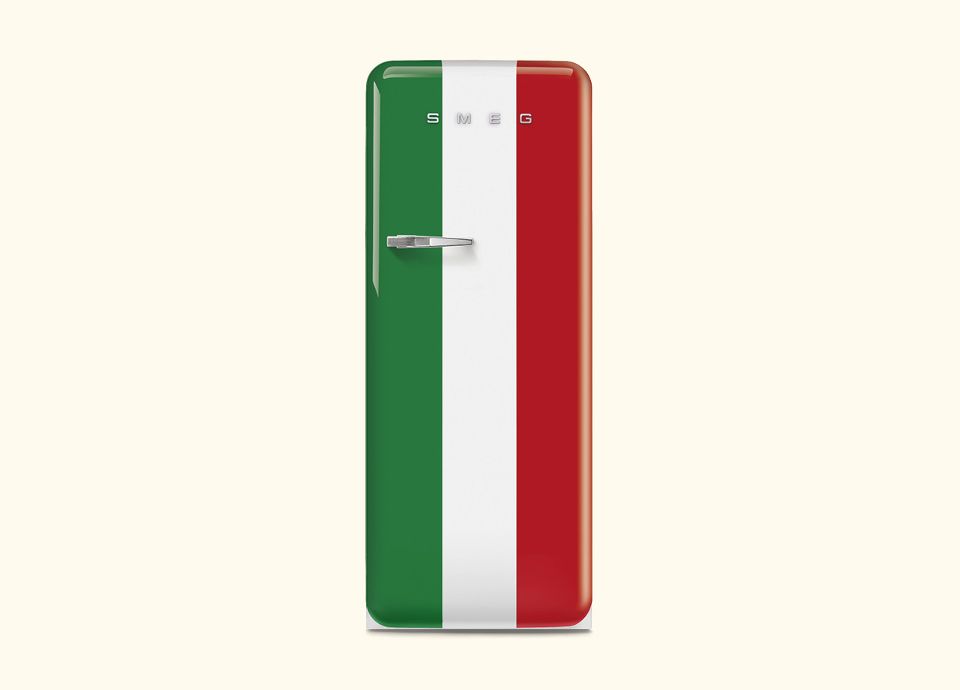 FAB Refrigerator italian flag